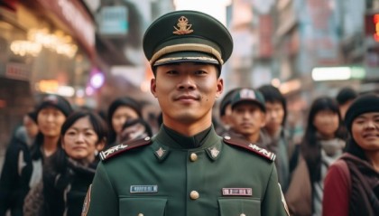 介休市梅姐信息咨询服务中心军人，服务社会的温暖之光