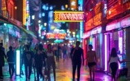 neon light，照亮服务，照亮人生