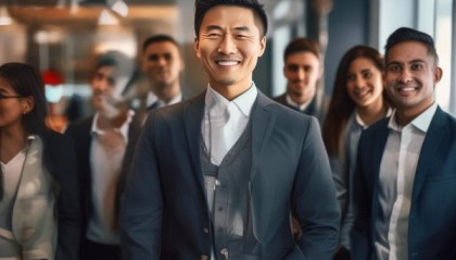 信息咨询服务领域的卓越实践者，朱烱伟的领导之光