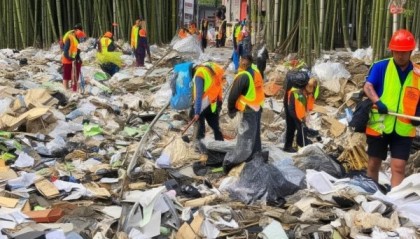 赞竹信息技术咨询垃圾，一场精心策划的垃圾清理行动