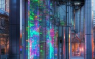 科技时代的视觉盛宴，信息技术咨询公司门头照的美学之美