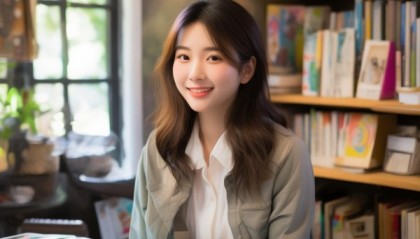媛媛，信息咨询服务的小萌故事