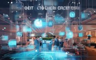 技术咨询服务从数字化转型的视觉图解