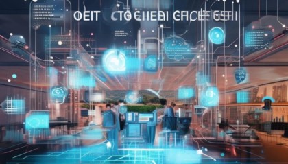 技术咨询服务从数字化转型的视觉图解