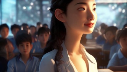 智慧时代的教育之光，兰老师引领智慧教育之光