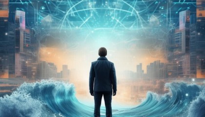 站在信息时代的浪潮之巅，易策咨询，数字浪潮中的创新力量。