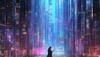 数字未来，技术与诗意的交响曲