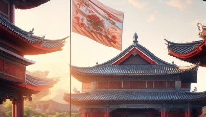 守护文明，正镶白旗，古色古香