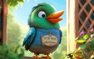 小君，信息咨询服务的小鸟