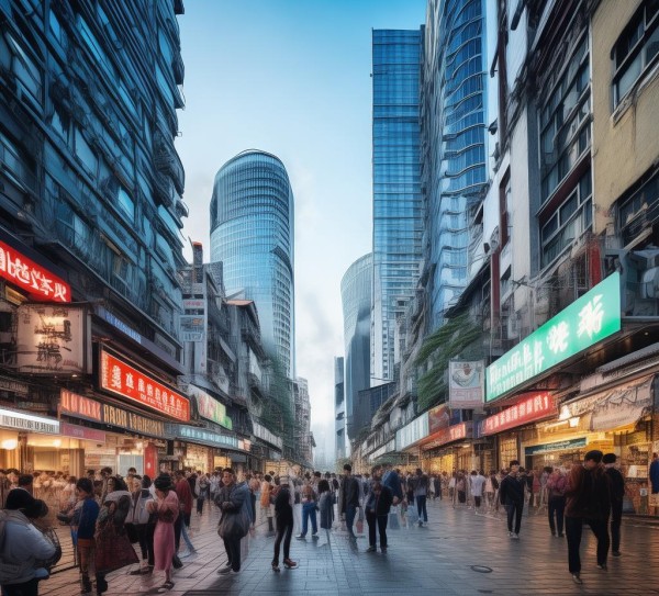 著名的虹口区，技术与经济的融合