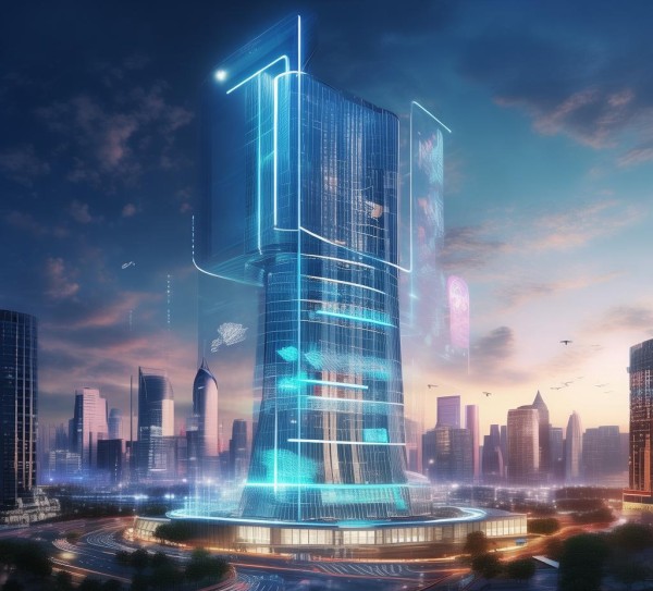 未来之光，上海浦东信息化咨询中心—an Envisioned Future