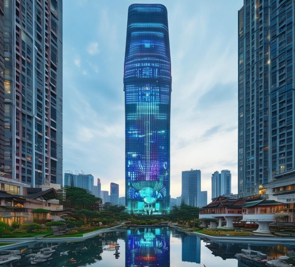 香港禅城区,智慧与未来的见证 香港禅城区,智慧与未来的见证