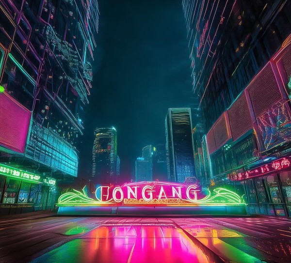 neon 龙岗，未来之光