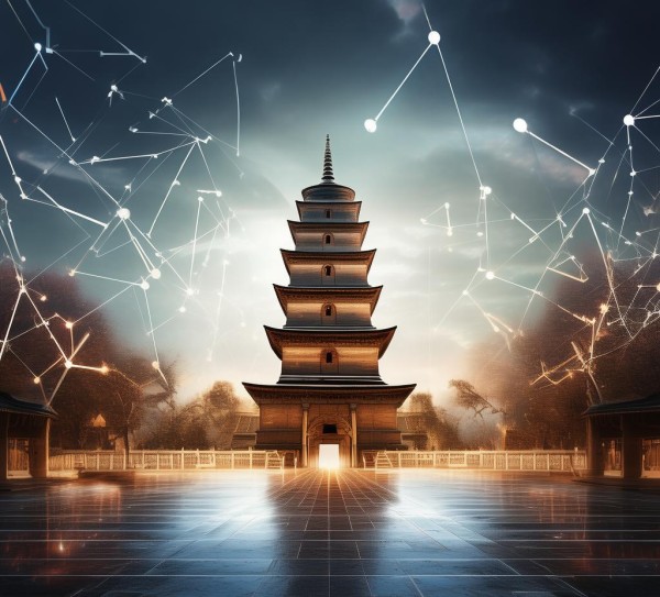 雁塔,智慧与责任,信息与未来 雁塔,智慧与责任,信息与未来