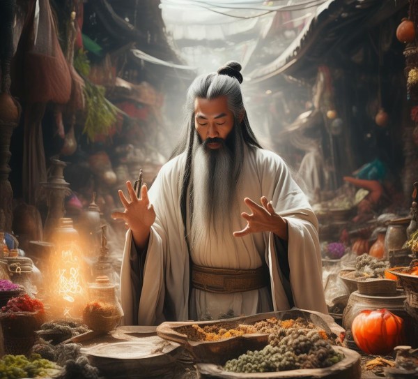 市场上,道士的技术与生活 市场上,道士的技术与生活