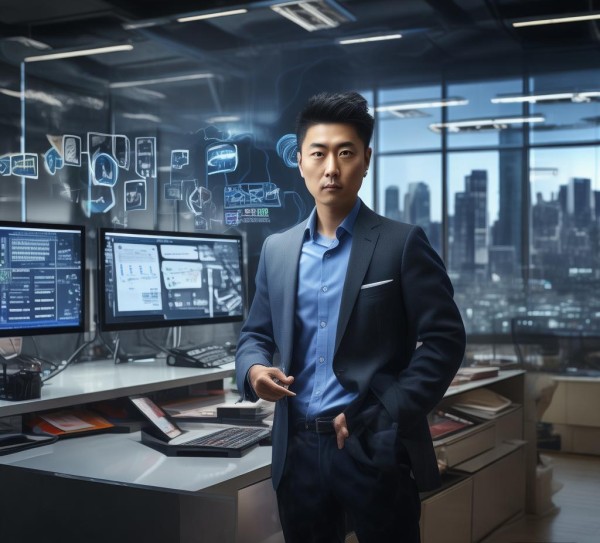董立新，信息咨询服务领域的创新者与职业者
