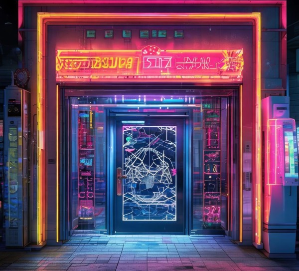 数字时代的门头,技术与未来的碰撞 数字时代的门头,技术与未来的碰撞
